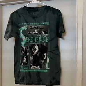 Kids Graphic Tee - Black with Green Print